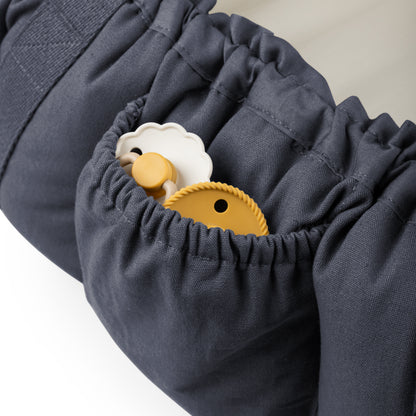 Sebra, Kannettava Unipesä, 3-in-1 Baby Nest, Blue