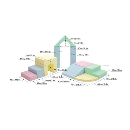 Igloo, Play Module, Creativity, Pastel Fries