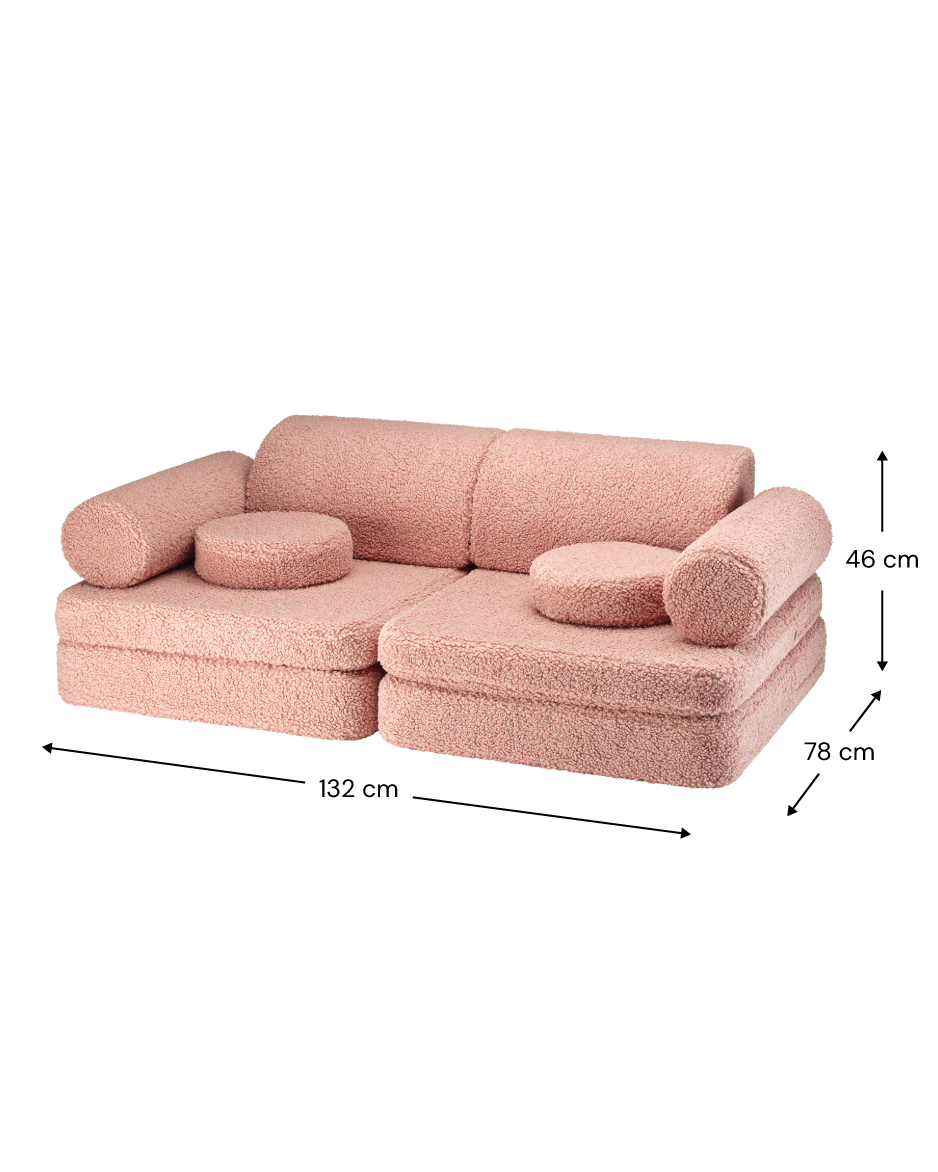 Wigiwama, Settee Teddy, (4 Väriä)