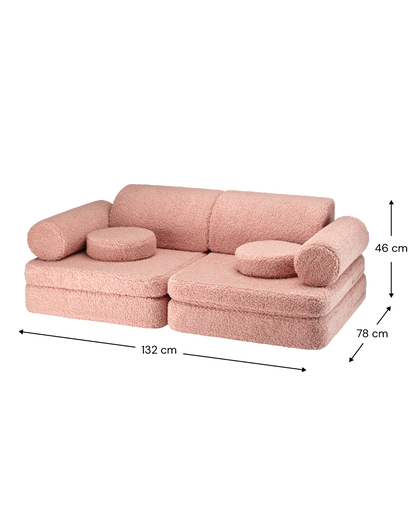 Wigiwama, Settee Teddy, (4 Väriä)