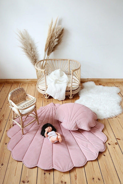 Moi Mili lekmatta, sammetsskal "Soft Pink"