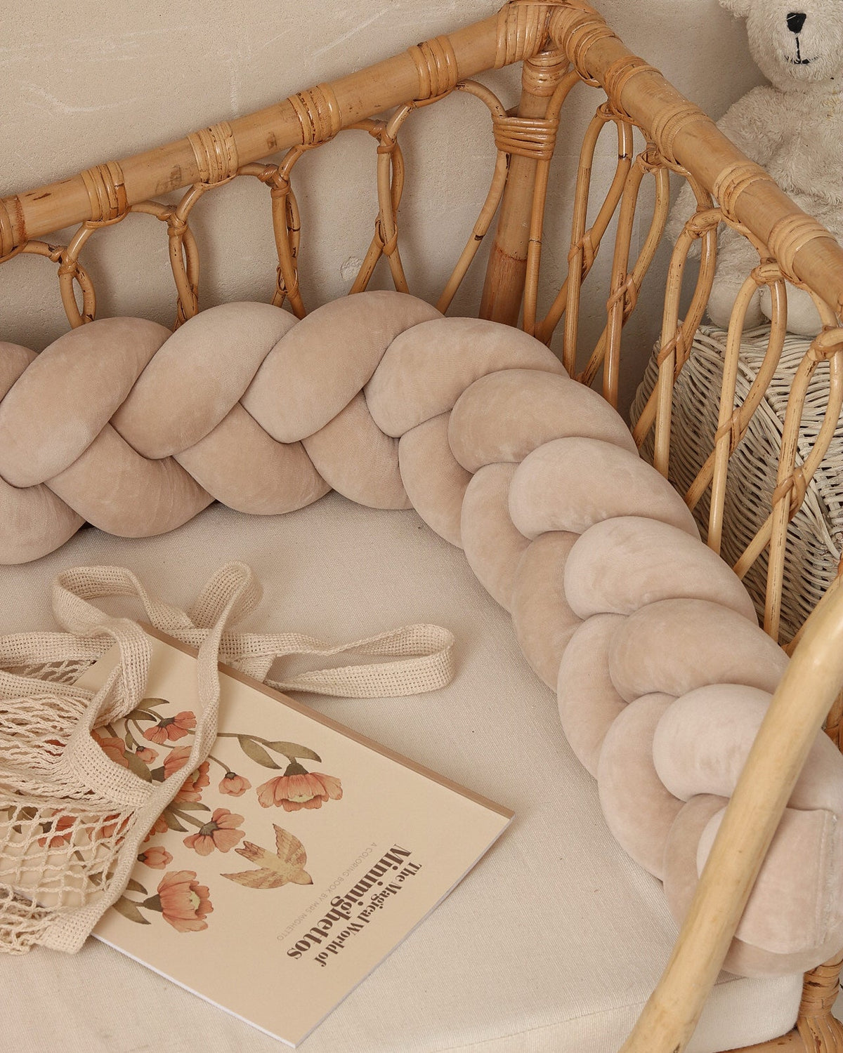 Edge padding Letti, Velvet Beige