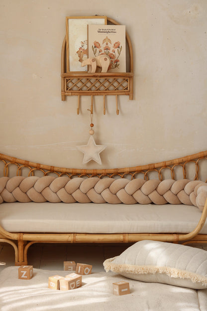 Edge padding Letti, Velvet Beige