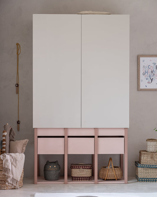 Wood Luck Design, Vaatekaappi, Tweens Pink
