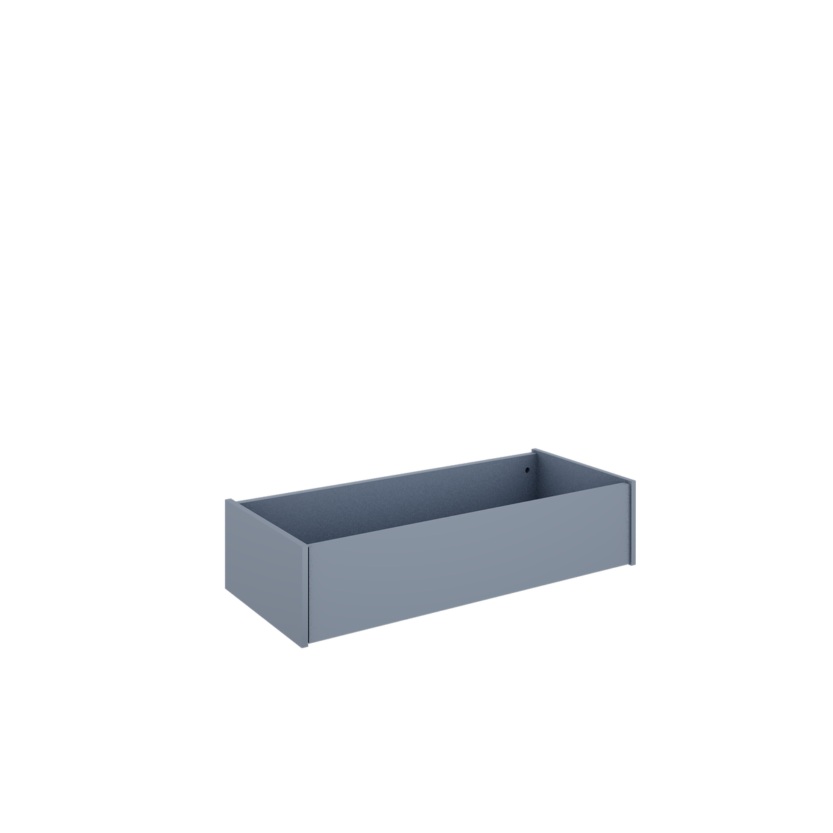 Wood Luck Design, Bed &amp; Storage 90x200 cm, Muted Blue