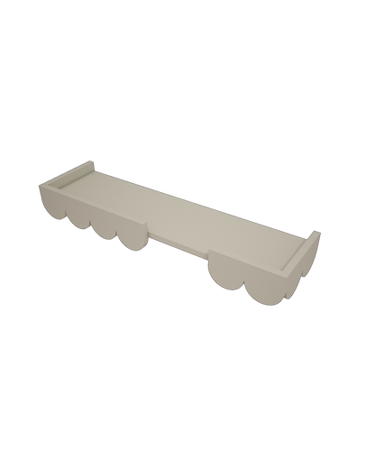 Wood Luck Design, Wall shelf, Babushka Olive