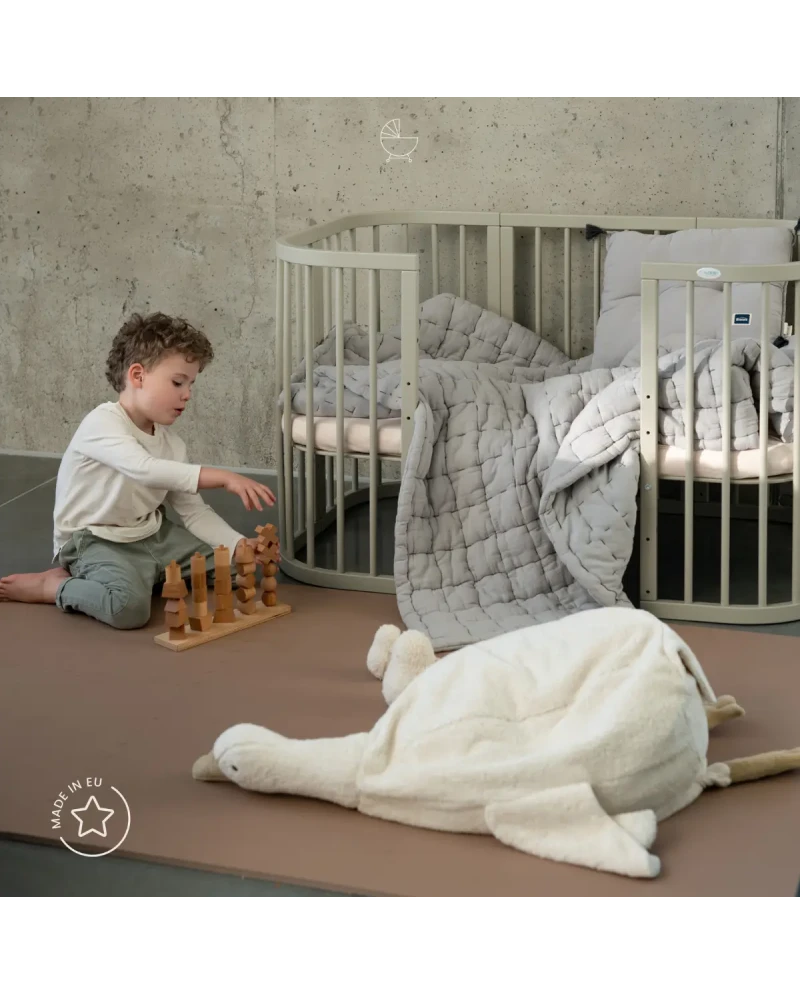 Waldin, Pinnasänky 7in1 + Patja, Olive