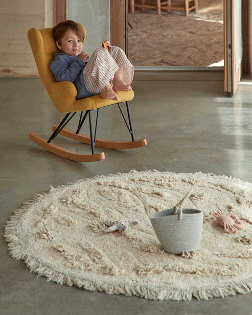 Sea Wonders, Washable Rug, Island