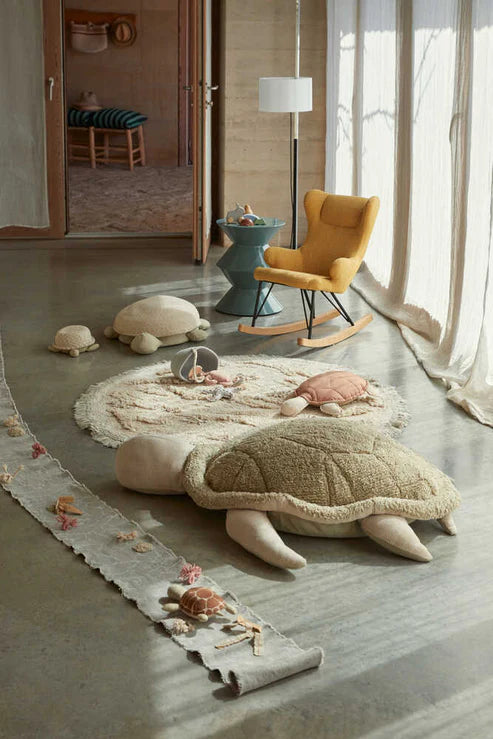 Sea Wonders, Washable Rug, Island