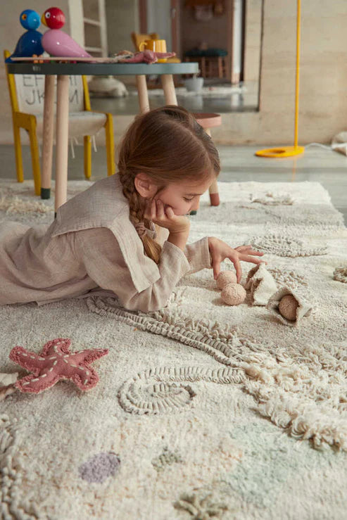 Sea Wonders, Washable Mat, Seabed