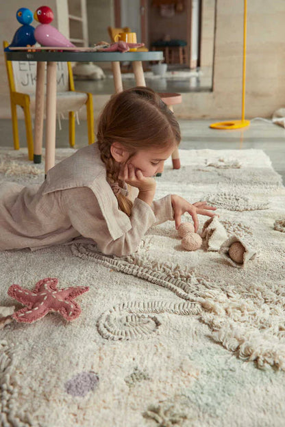 Sea Wonders, Washable Mat, Seabed