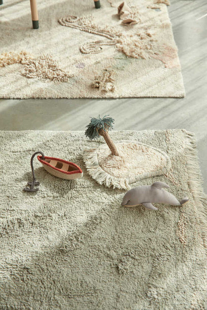 Sea Wonders, Washable Rug, Waves