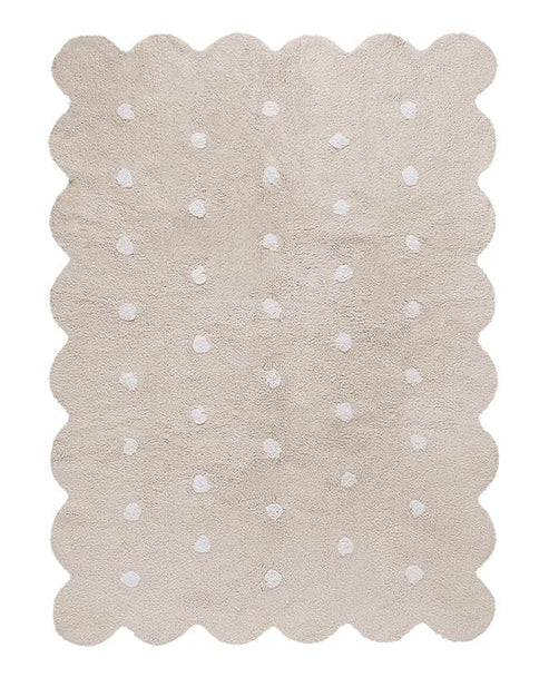 Wood Symphony, Washable Rug, Biscuit Beige