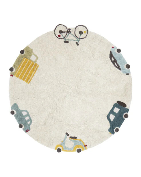 Eco-City, Washable Mat, Wheels
