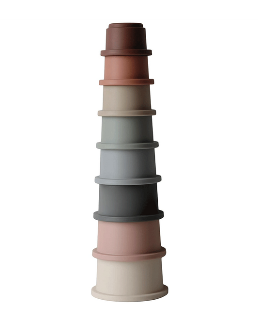 Mushie Stackable Cups, Original