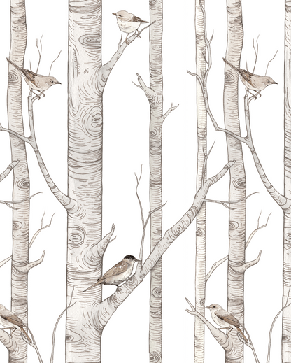 Birch Forest, Tapetti