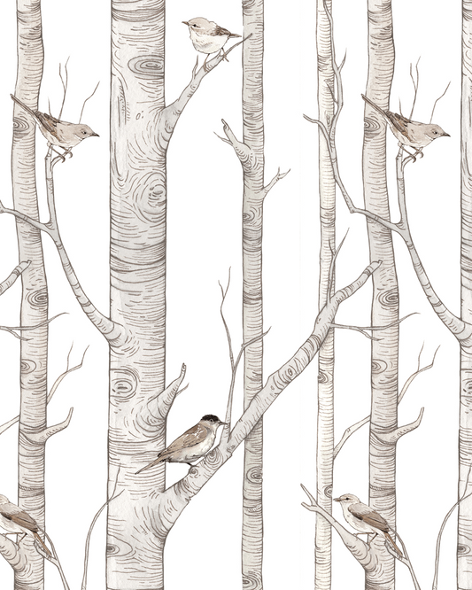 Birch Forest, Tapetti