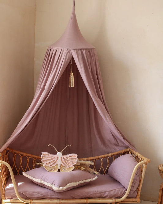 Matuu Bed canopy, Linen Lilac