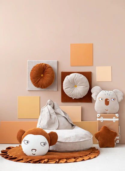 Wigiwama Säkkituoli, Beige Bunny