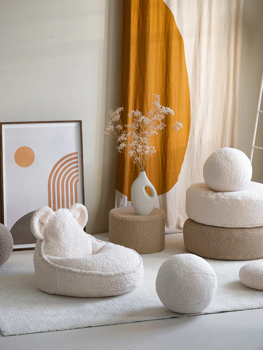 Wigiwama Beanbag, Cream White Bear