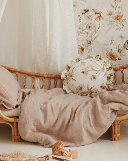 Matuu Fitted sheet set, Muslin Beige