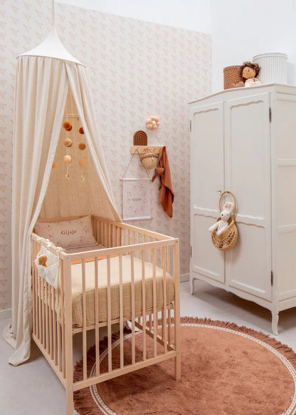Matuu Vuodekatos, Natural Linen, Light Beige