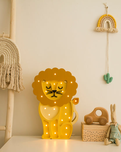 Little Lights Yövalo, Lion African Yellow