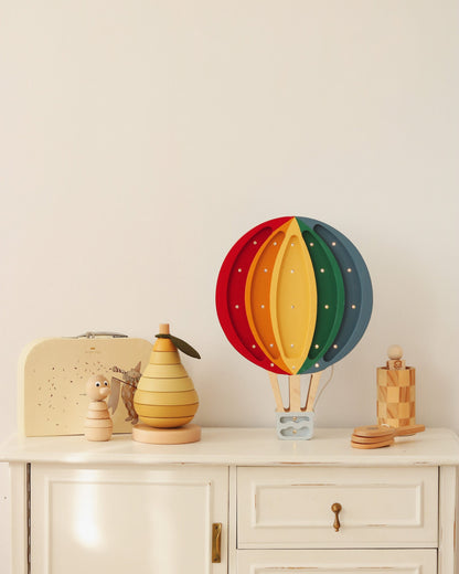 Little Lights Night Light, Flying Balloon Circus Joy