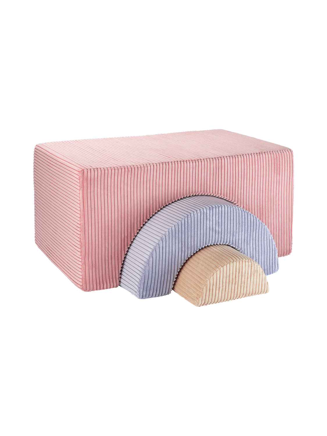 Wigiwama Play module, Pink Mousse Rainbow