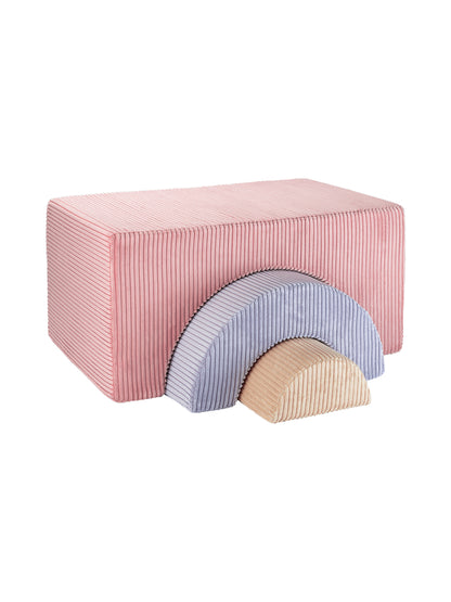 Wigiwama Play module, Pink Mousse Rainbow