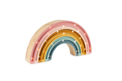 Little Lights Night Light, Rainbow Retro