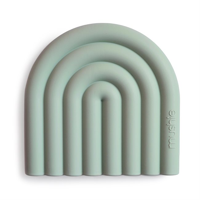 Mushie, Chewing toy Rainbow, Cambridge Blue