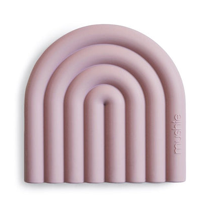 Mushie, Chewing toy Rainbow, Mauve