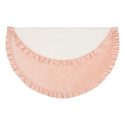 Moi Mili Playmat, Velvet With Frill "Apricot"