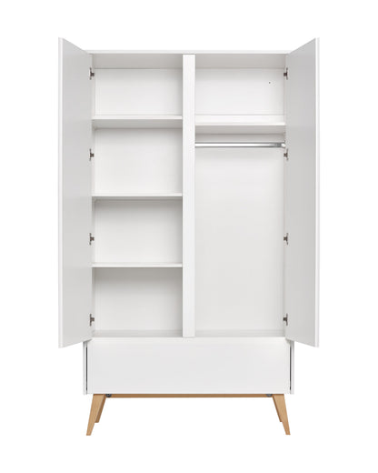 Pinio, Swing Wardrobe with 2 doors, White