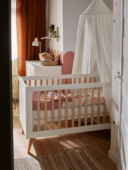 Pinio, Swing Cot 2 IN 1, 70x140, Vit