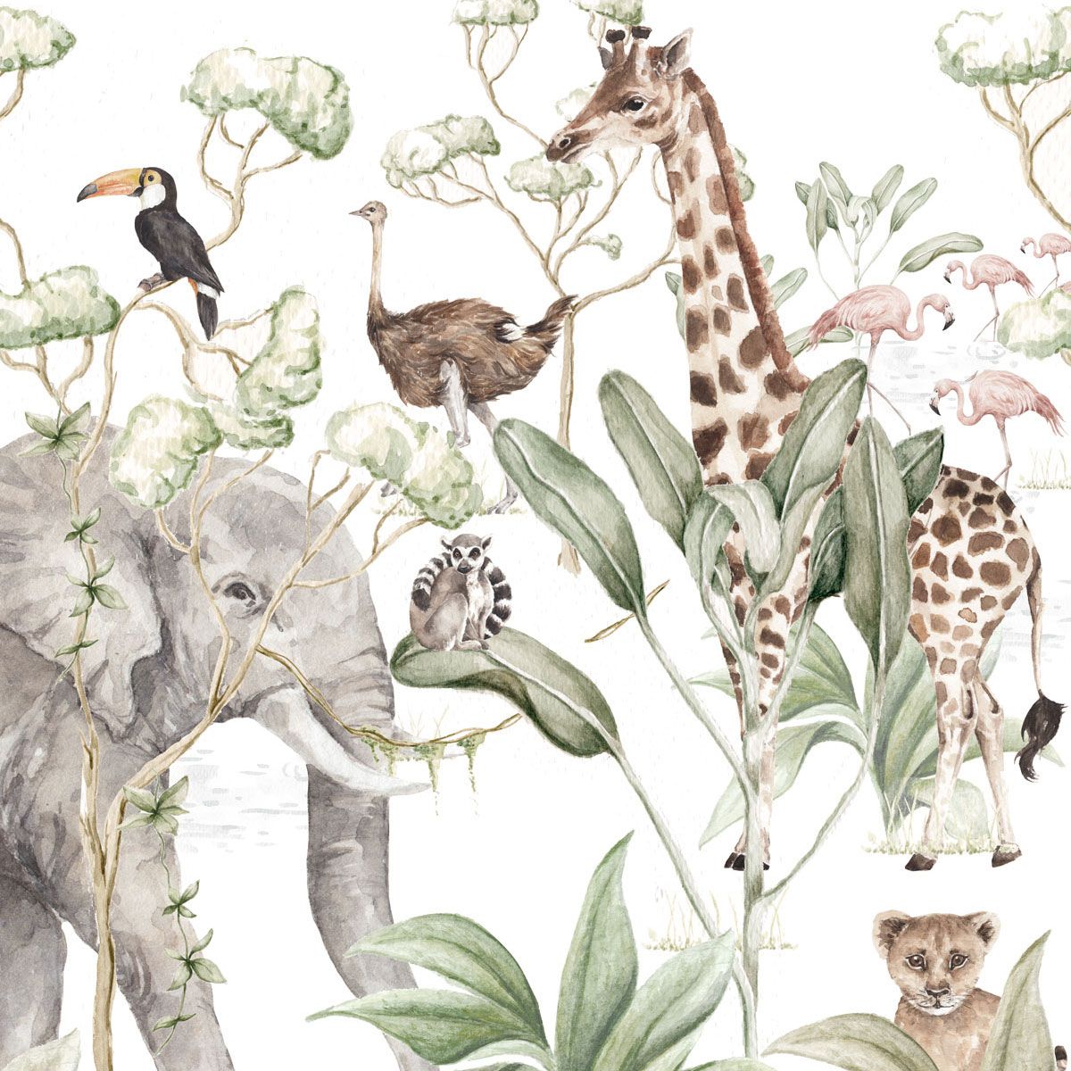 Savanna, Tapetti