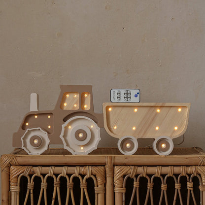 Little Lights Night Light Traktor, kaffegrädde