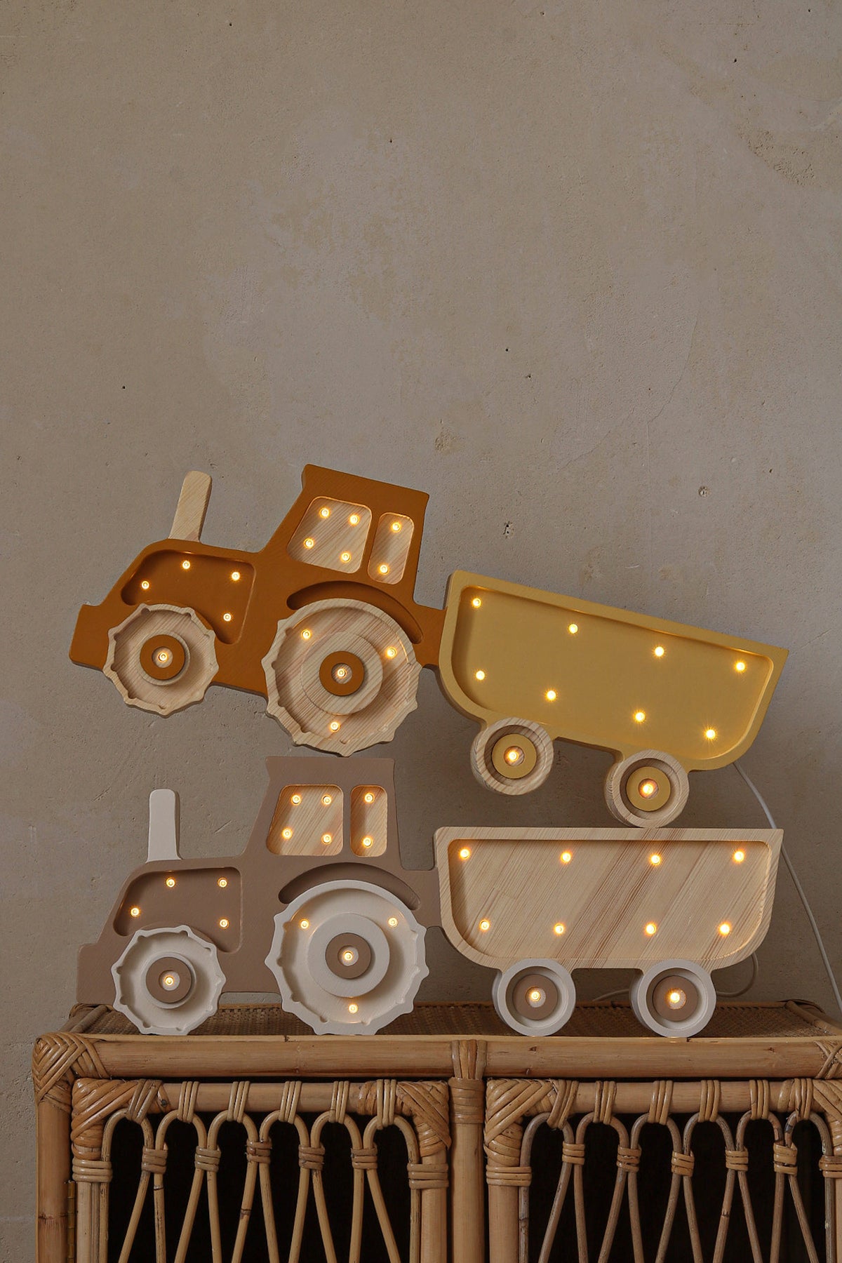Little Lights Night Light Traktor, Senap
