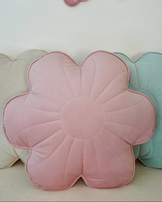 Moi Mili Decorative pillow, Velvet Bloom "Pink Elderberry"