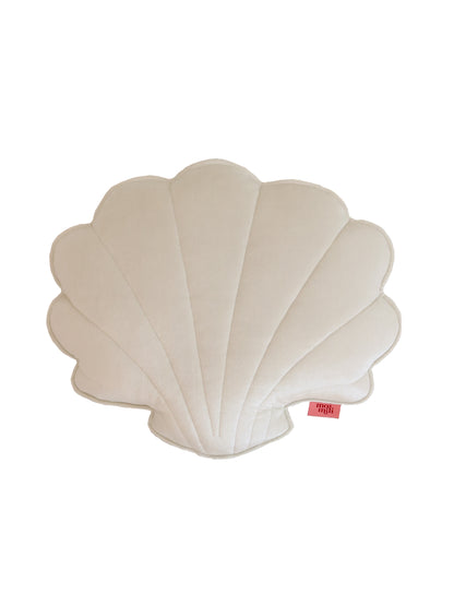 Moi Mili, Decorative Pillow Small, Velvet Shell "White Pearl"