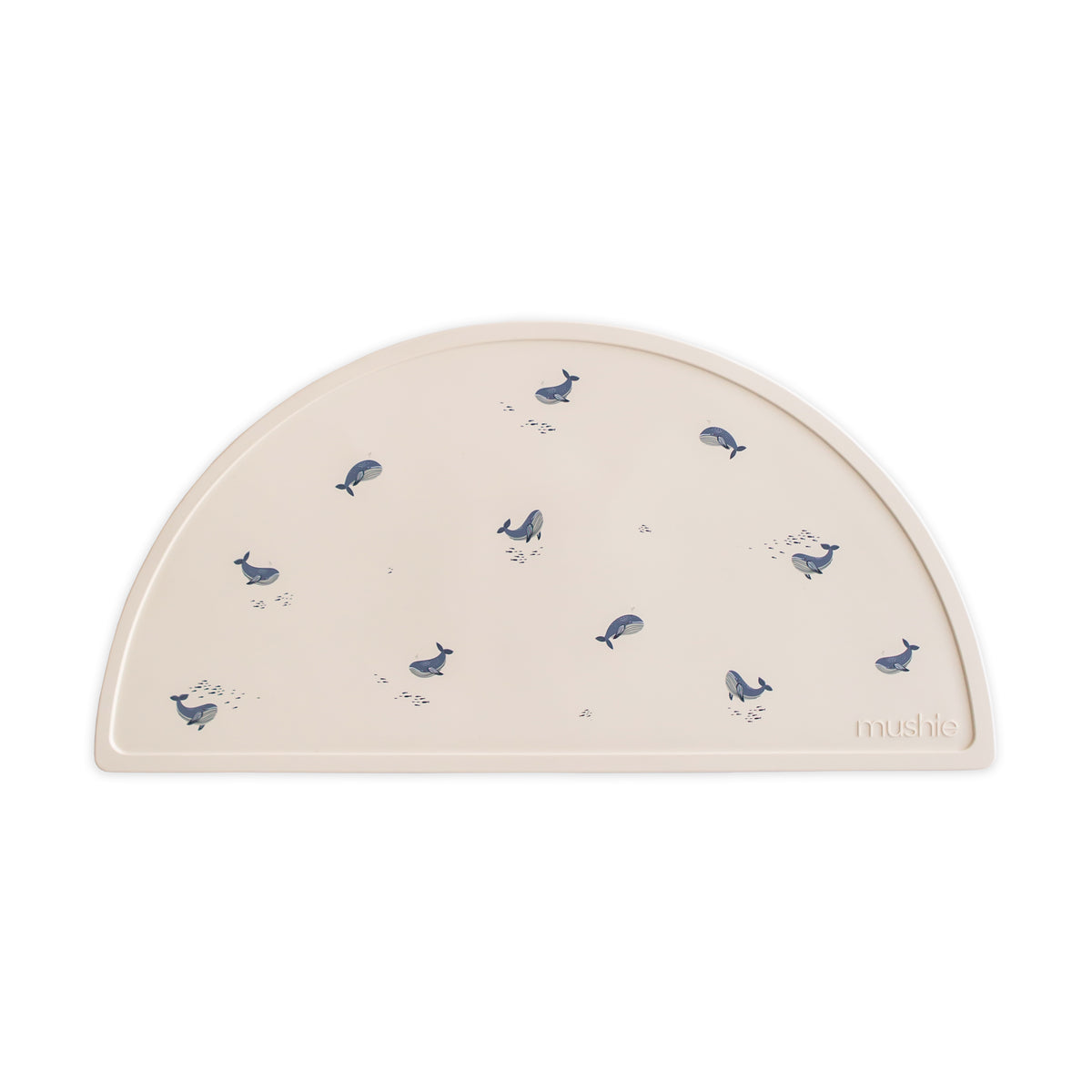 Mushie Silicone Dining Tray, Whales