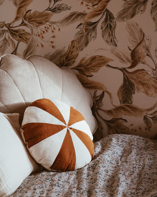 Moi Mili Decorative pillow, Patchwork Caramel Candy