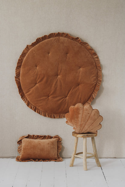 Moi Mili Playmat, Velvet With Frill "Caramel"