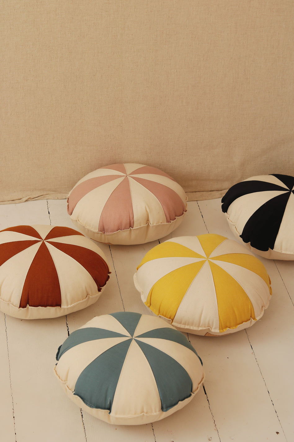 Moi Mili Decorative pillow, Patchwork Honey Candy