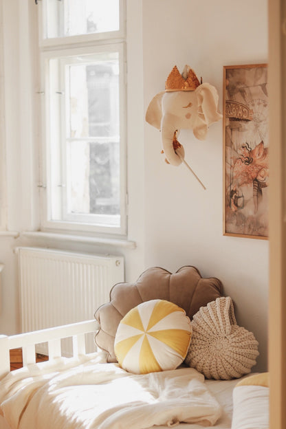 Moi Mili Decorative pillow, Patchwork Honey Candy