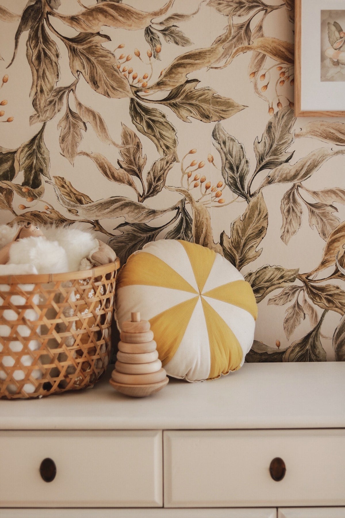 Moi Mili Decorative pillow, Patchwork Honey Candy