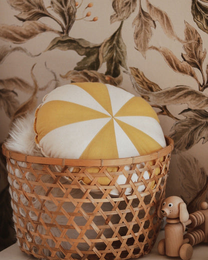Moi Mili Decorative pillow, Patchwork Honey Candy