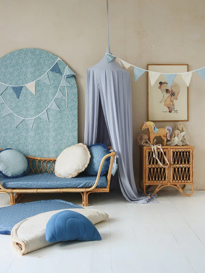 Matuu Bed canopy, Blue