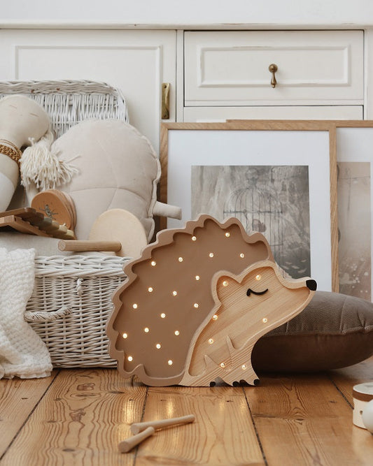 Little Lights Yövalo, Hedgehog Autumn Brown